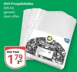 Globus OHO Prospekthüllen Angebot
