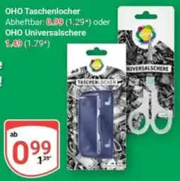 Globus OHO Taschenlocher Angebot