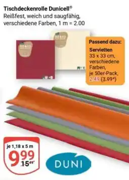 Globus Tischdeckenrolle Dunicell Angebot