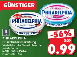 Kaufland PHILADELPHIA Frischkäsezubereitung Angebot