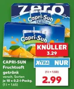 Kaufland CAPRI-SUN Fruchtsaft Angebot