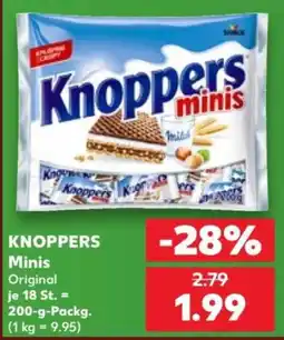 Kaufland Knoppers Minis Angebot