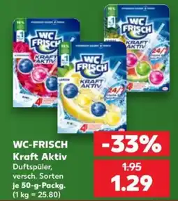 Kaufland WC-FRISCH Kraft Aktiv Duftspüler Angebot