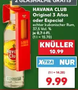 Kaufland HAVANA CLUB Original 3 Años Angebot