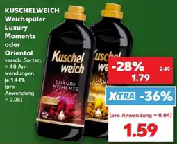 Kaufland Kuschelweich Weichspüler Luxury Moments Angebot