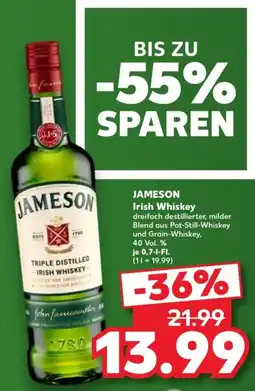 Kaufland JAMESON Irish Whiskey Angebot