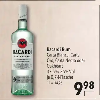 CITTI Markt Bacardi Rum Angebot