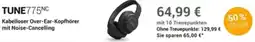 Globus JBL TUNE775NC Kabelloser Over-Ear-Kopfhörer mit Noise-cancelling Angebot