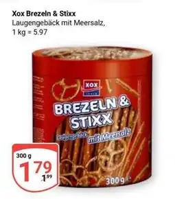 Globus XOX Brezeln & Stixx Angebot