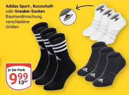 Globus Adidas Sport-, Kurzschaft- oder Sneaker-Socken Angebot