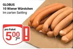 Globus 10 Wiener Würstchen Angebot