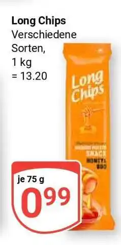 Globus Long Chips Angebot