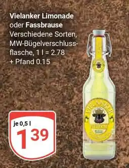Globus Vielanker Limonade oder Fassbrause Angebot