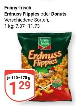 Globus Funny-frisch Erdnuss Flippies oder Donuts Angebot