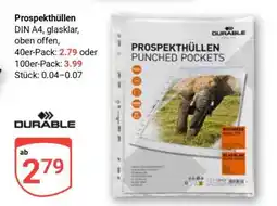 Globus Prospekthüllen Angebot