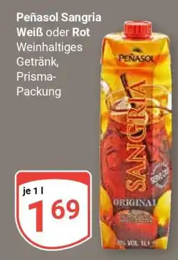 Globus Peñasol Sangria Weiß oder Rot Angebot