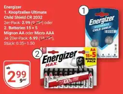 Globus Batterien 15 + 5 Mignon AA oder Micro AAA Angebot