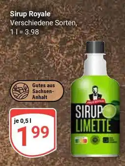 Globus Sirup Royale Angebot