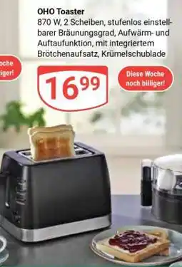 Globus OHO Toaster Angebot