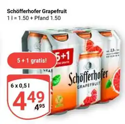 Globus Schöfferhofer Grapefruit Angebot
