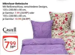 Globus Mikrofaser- Bettwäsche Angebot