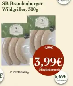 LPG Biomarkt SB Brandenburger Wildgriller Angebot