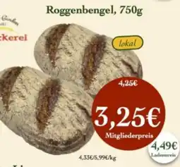 LPG Biomarkt Roggenbengel Angebot