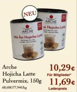 LPG Biomarkt Arche Hojicha Latte Pulvermix Angebot