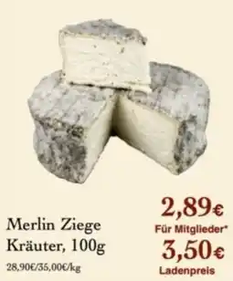 LPG Biomarkt Merlin Ziege Kräuter Angebot