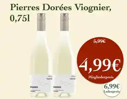LPG Biomarkt Pierres Dorées Viognier Angebot