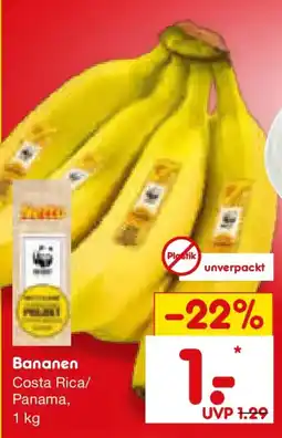 Netto Marken-Discount Bananen Angebot