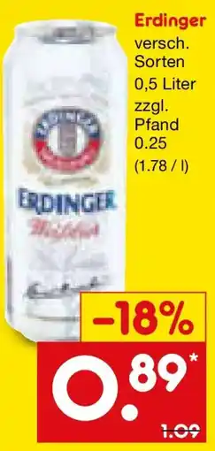 Netto Marken-Discount Erdinger Angebot