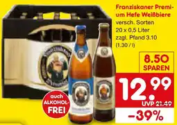 Netto Marken-Discount Franziskaner Premium Hefe Weißbiere Angebot