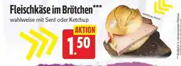 E-Center Fleischkäse im brötchen Angebot
