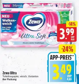 E-Center Zewa ultra toilettenpapier Angebot