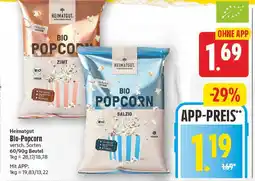 E-Center Heimatgut bio-popcorn Angebot