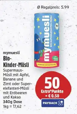 E-Center Mymuesli bio-kinder-müsli Angebot
