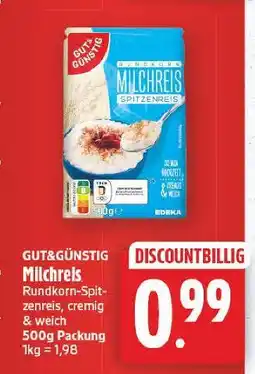 E-Center Gut&günstig milchreis Angebot