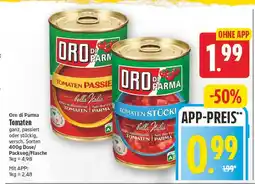 E-Center Oro di parma tomaten Angebot