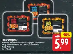 E-Center Fresh kitchen hähnchenspieße Angebot