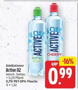E-Center Adelholzener active o2 Angebot