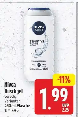 E-Center Nivea duschgel Angebot