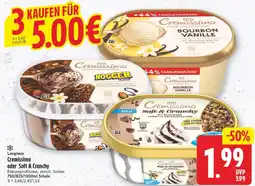 E-Center Langnese cremissimo oder soft & crunchy Angebot