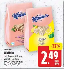 E-Center Manner waffeln Angebot