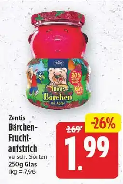 E-Center Zentis bärchen-fruchtaufstrich Angebot
