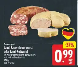 E-Center Bauerngut land-bauernleberwurst Angebot