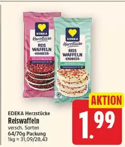 E-Center Edeka herzstücke reiswaffeln Angebot