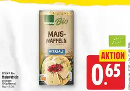 E-Center Edeka bio maiswaffeln Angebot