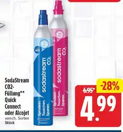 E-Center Sodastream co2-füllung quick connect oder alcojet Angebot