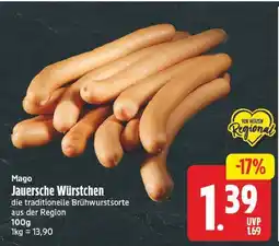 E-Center Mago jauersche würstchen Angebot